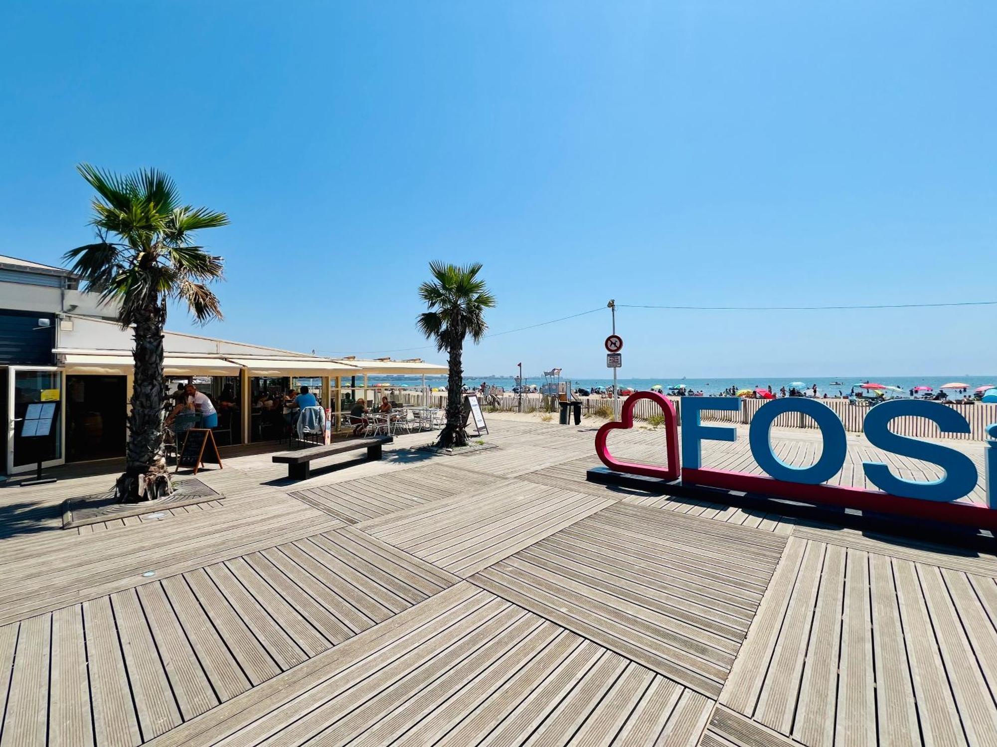 Perle Du Rivage - Plage 50M, Clim, Wifi, 2 Pers Fos-sur-Mer Exterior photo