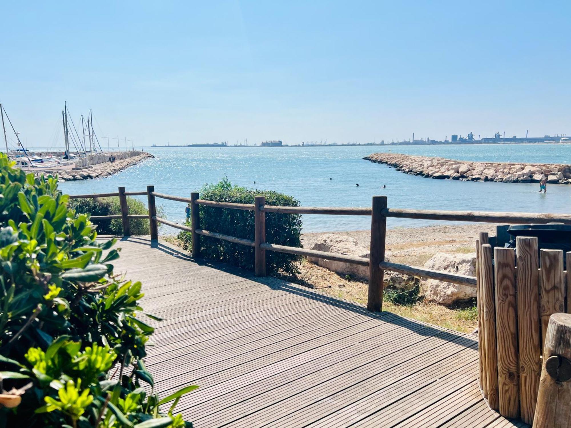 Perle Du Rivage - Plage 50M, Clim, Wifi, 2 Pers Fos-sur-Mer Exterior photo